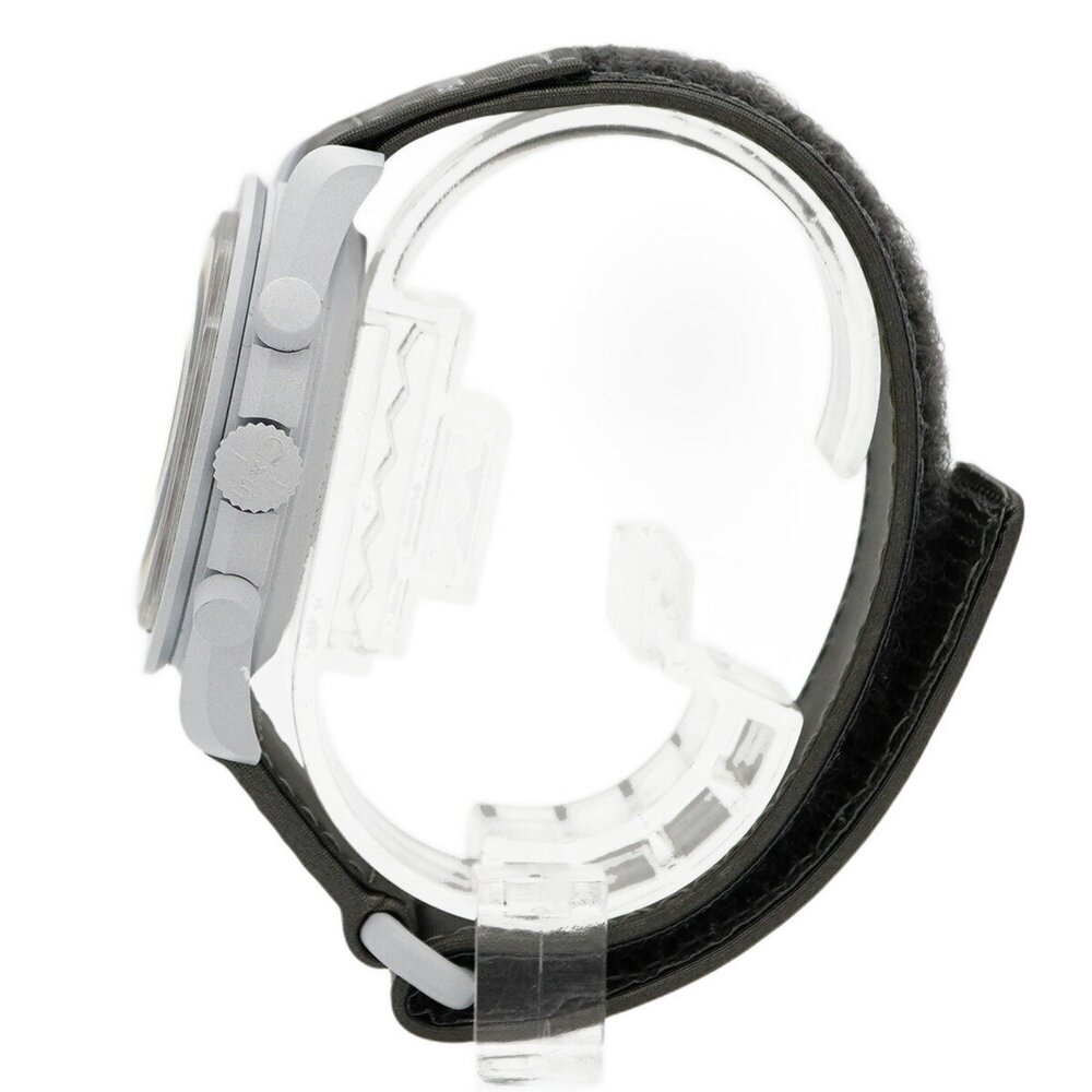 Swatch x Omega Mission to Pluto SO33M101 White Dial Men's Watch - Picture 9 of 11